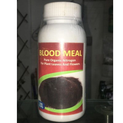 Blood Meal pure Organic Nitrogen for Plant Leaves and Flowers Bottle 500GMS